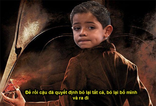 Ảnh chế: Ronaldo Jr trở thành fan của Messi vì bố muốn thêm con - Ảnh 5.