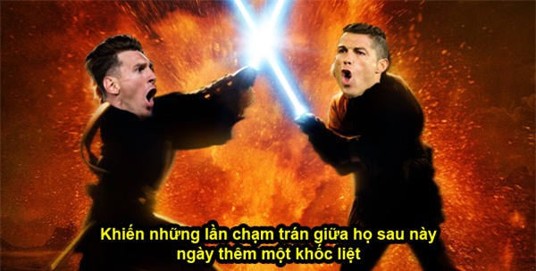 Ảnh chế: Ronaldo Jr trở thành fan của Messi vì bố muốn thêm con - Ảnh 8.