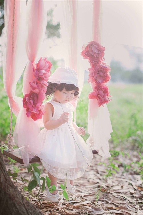 ngat ngay voi ve dep thien than cua con gai ut ly hai - 7