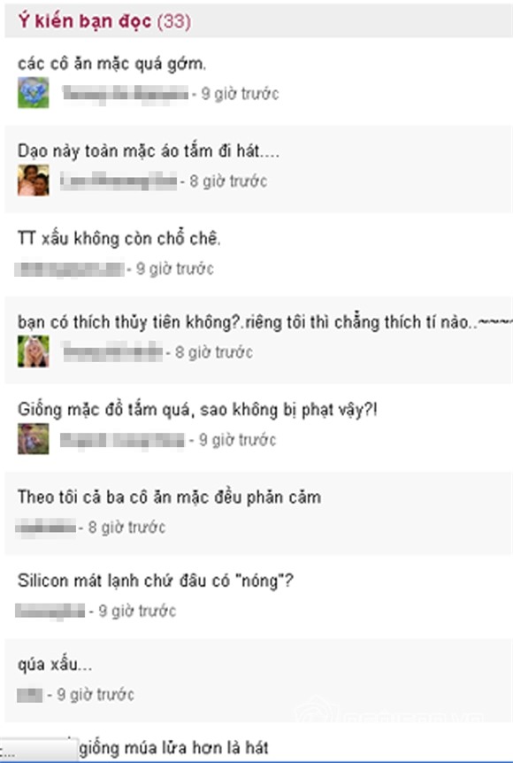 Thủy Tiên ăn mặc phản cảm 6