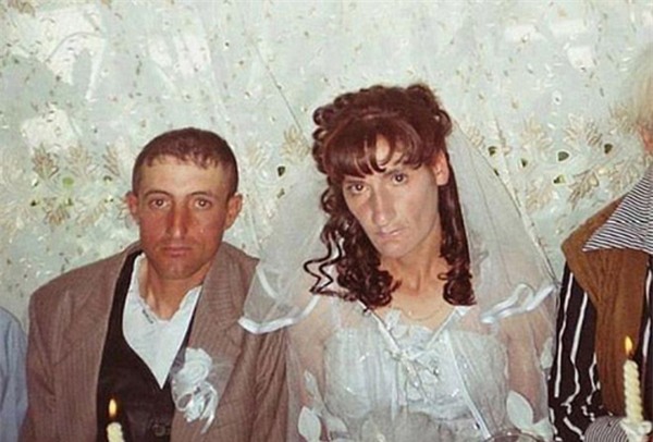 15 bức ảnh cưới khiến Thượng đế cũng phải cười