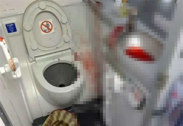 tq: dap dau vao bon rua toilet may bay tu tu hinh anh 1