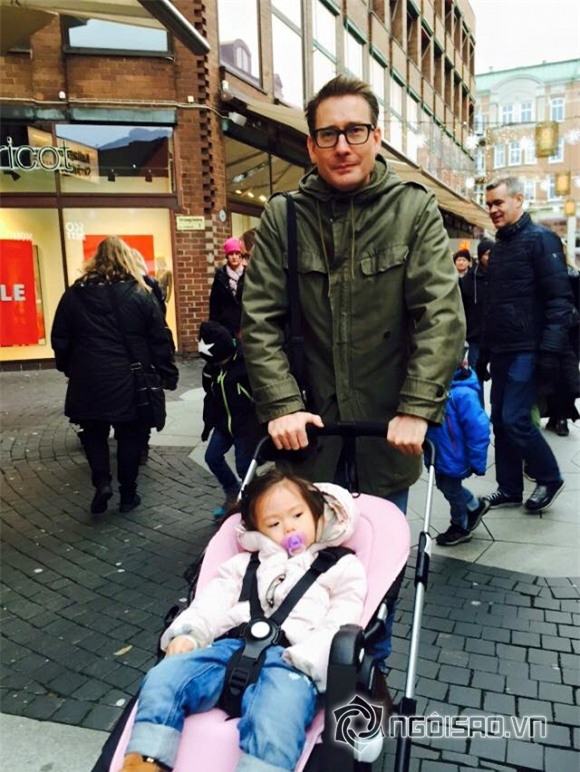 Đoan Trang và con gái  1