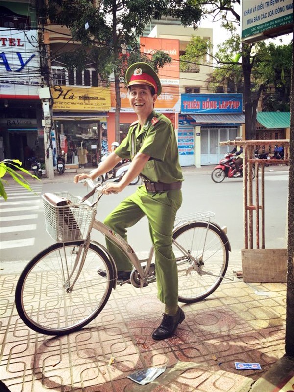 Hình ảnh đẹp về chú công an