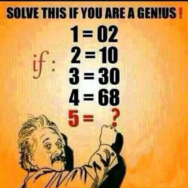 Thử sức với bài toán 5 = ?