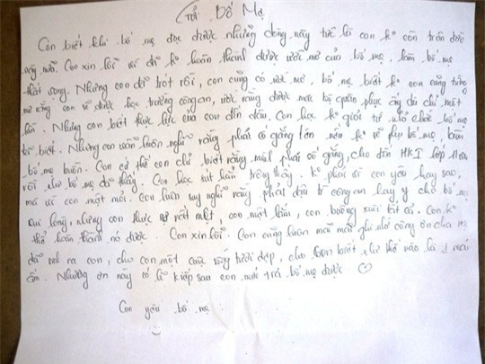 Con muốn tự tử, cha mẹ nên làm gì?