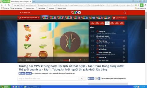 VTV7 day su kieu rap: Ca chua co tu thoi Van Lang?
