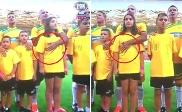 huyen thoai bong da australia lam “tro bay” voi chinh con gai minh hinh anh 1