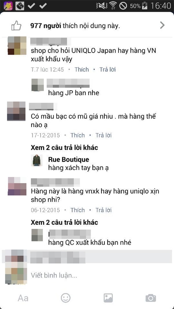 Một chủ shop ở Hà Nội bị tố bán hàng nhái quần áo Uniqlo với giá đắt đỏ - Ảnh 5.