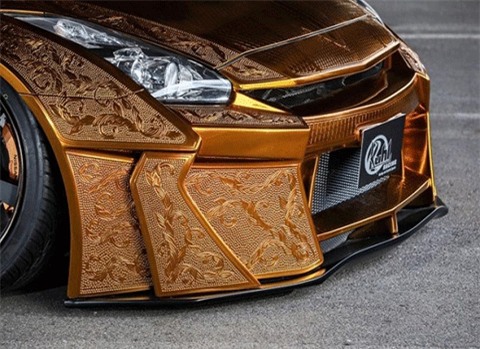 siêu xe, xe dát vàng, xe độ dát vàng