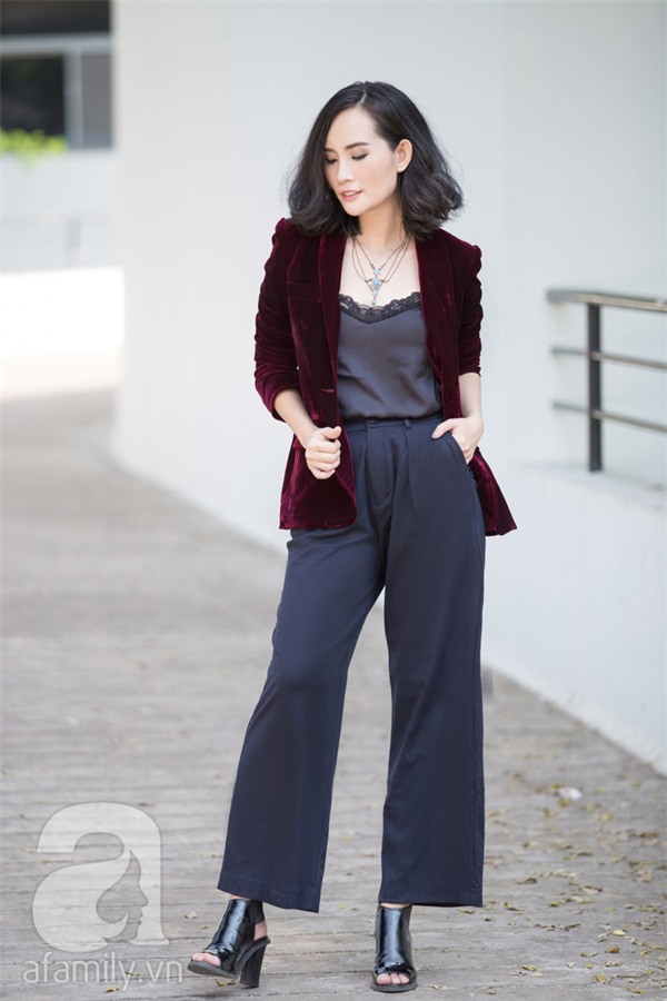 thời trang đồ nhung