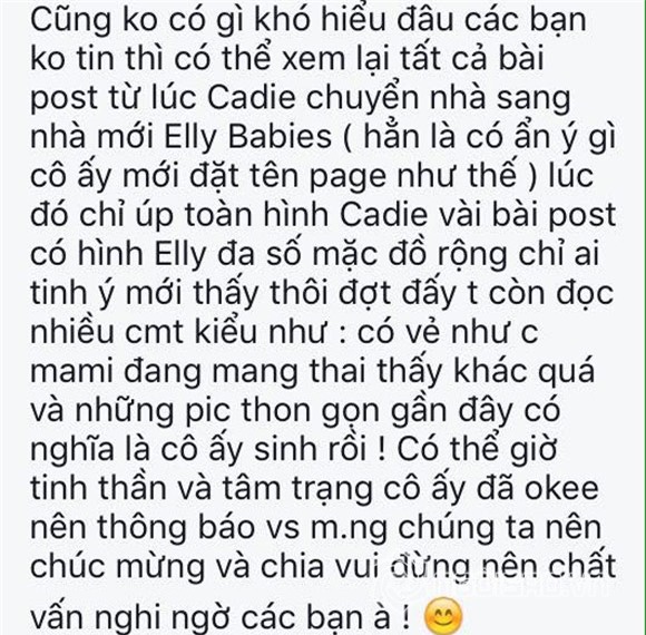 Thêm loạt bằng chứng Elly Trần bí mật sinh con lần 2 0
