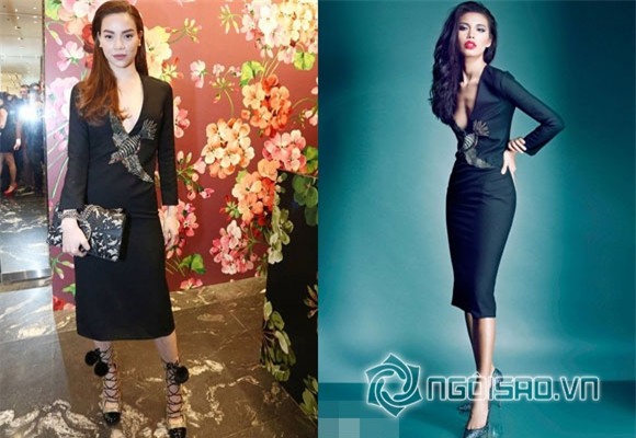 Sao Việt 'đụng hàng' Hồ Ngọc Hà: Ai mặc đẹp hơn? 3
