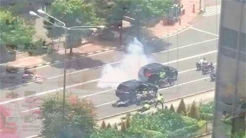 Indonesia, Jakarta, nổ bom, đấu súng, cảnh sát, Starbucks, trung tâm mua sắm