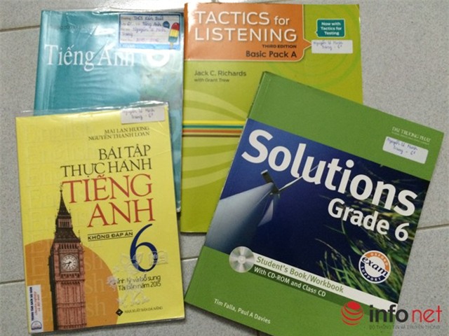 sgk tieng anh: hoc sinh lan giao vien phat chan vi phai hoc di hoc lai - 2