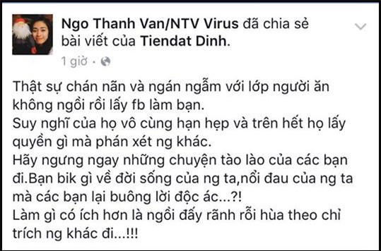 Trường Giang, Ngô Thanh Vân bức xúc trước những chỉ trích hướng về Hari Won - Ảnh 4.