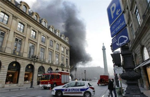 hỏa hoạn, Paris, Ritz