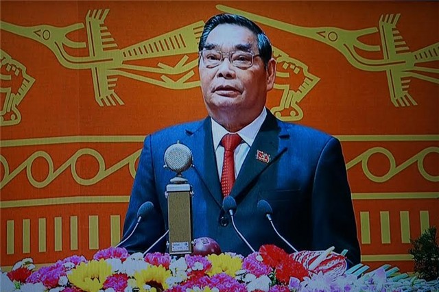 đại hội Đảng 12, Tổng bí thư Nguyễn Phú Trọng, Chủ tịch nước Trương Tấn Sang, Thường trực Ban Bí thư Lê Hồng Anh