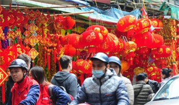 do trang tri tet trung quoc nhuom do pho hang ma - 2