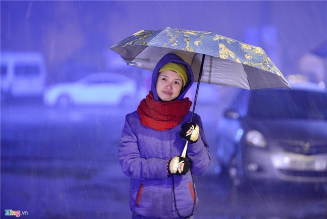 Tuyết rơi dày đặc, Sa Pa lạnh -3 độ C