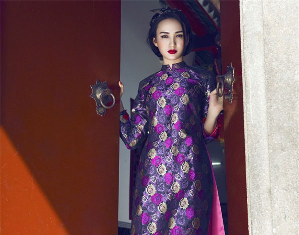 5 luu y can biet de tranh rac roi khi mac ao dai gam choi tet - 1