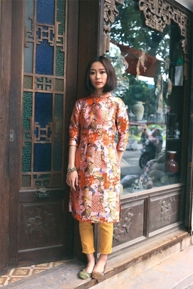 5 luu y can biet de tranh rac roi khi mac ao dai gam choi tet - 9