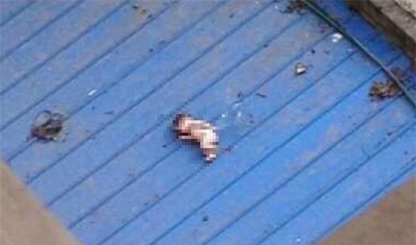 Người dân phẫn nộ phát hiện một bé sơ sinh bị bỏ rơi, chết trên mái nhà - Ảnh 1.
