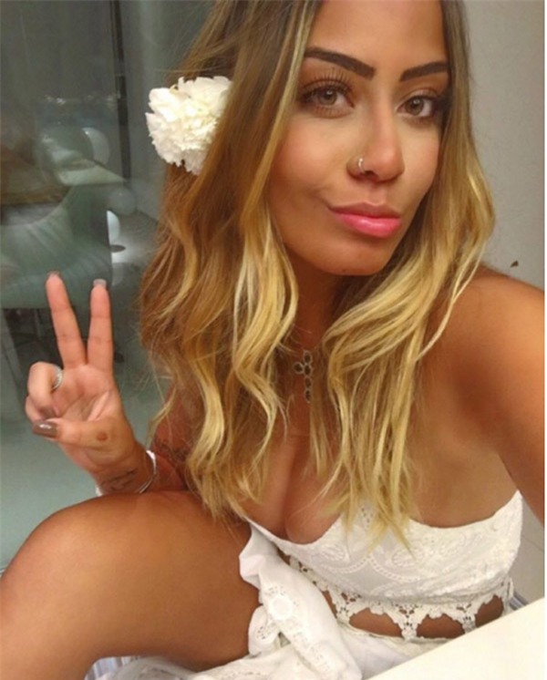 Rafaella Santos, em gái, neymar, Lucas Lima, tân binh, real madrid, barca, la liga, bóng đá tbn