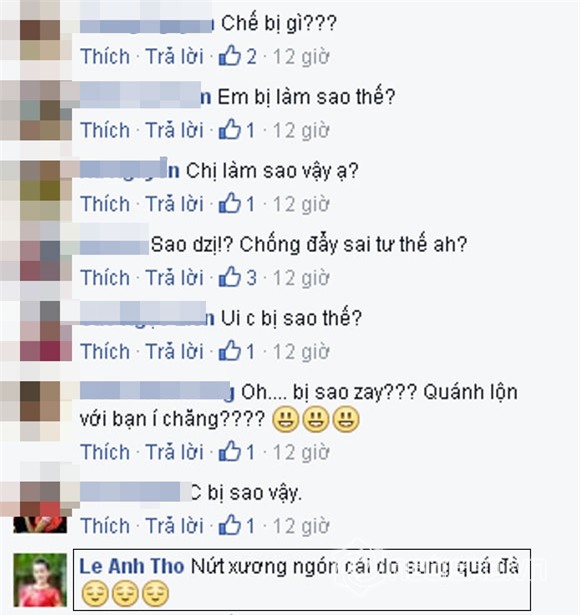 bà xã Bình Minh bị tai nạn 0