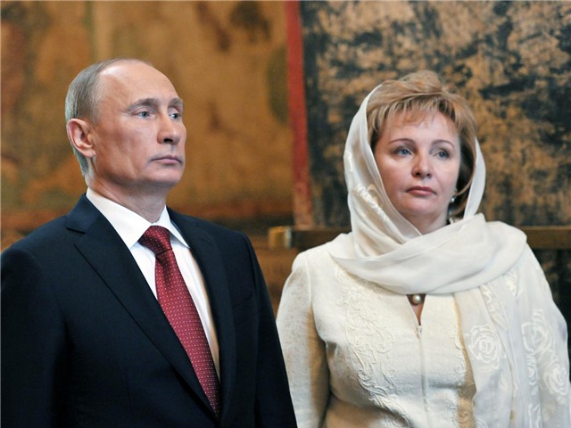 Ông Putin và bà Lyudmila Putina