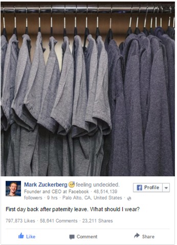 Mark Zuckerberg, cộng đồng mạng, Facebook