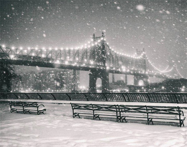New York đẹp như thiên đường trong cơn bão tuyết - Ảnh 11.