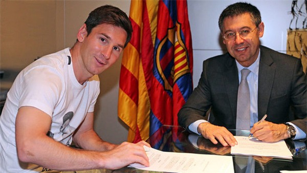Hé lộ mức lương trên trời của Messi từ mùa giải tới - Ảnh 1.