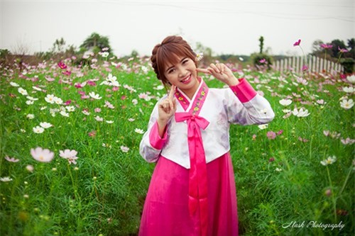 Nữ sinh Hà thành khoe sắc xuân với hanbook - ảnh 7