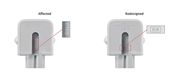 Apple thu hồi sạc máy Mac, iPad có nguy cơ gây giật điện