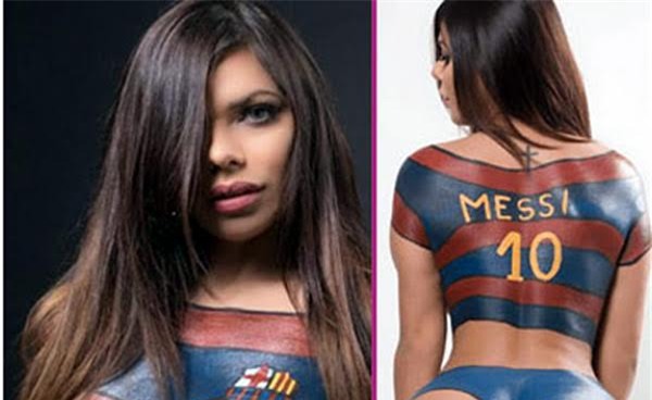 Miss Bumbum, Messi, nghệ thuật, vinh danh