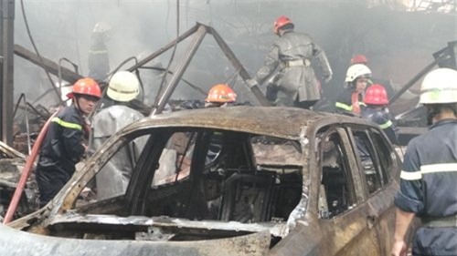 cháy, thế giới di động, trung tam sài gòn, quận 1