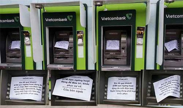 ATM không hoạt động