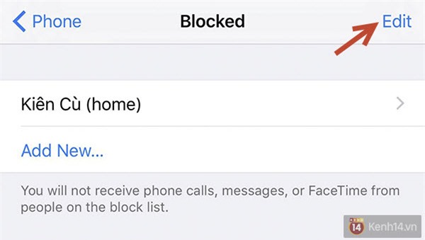 iPhone, cuộc gọi, chặn, khóa, block, tin nhắn, quấy rối