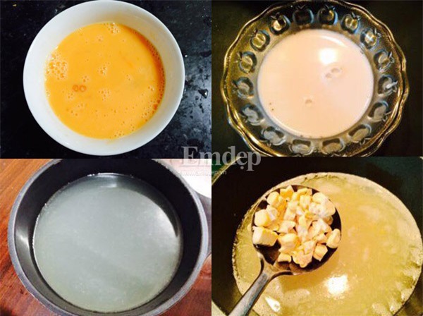 Tận dụng thịt gà ngày Tết nấu súp ăn sáng siêu ngon