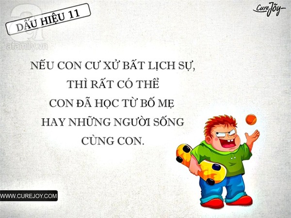 11 hành vi của trẻ nhưng bắt chuẩn “bệnh” của bố mẹ