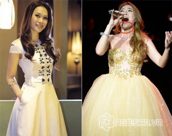 Mỹ Tâm lộ cằm ngấn mỡ 3