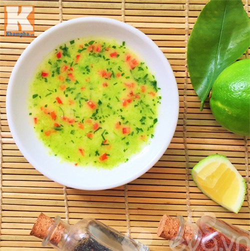 cách pha muối, chanh ớt, gà luộc