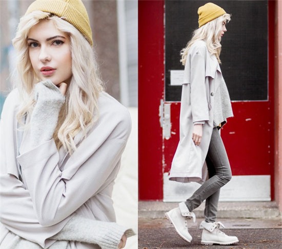 Cô nàng yêu thích phong cách trẻ trung, ấn tượng thì set đồ của Ebba Zingmark 20 tuổi từ Thụy Điển là gợi ý lý tưởng cho mùa đông mặc đẹp hơn.