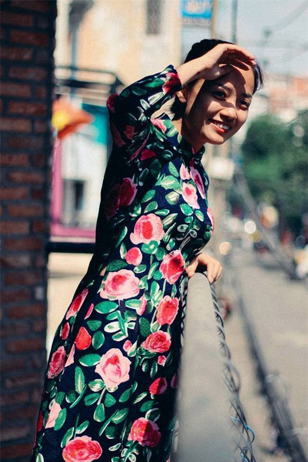 áo dài Tết