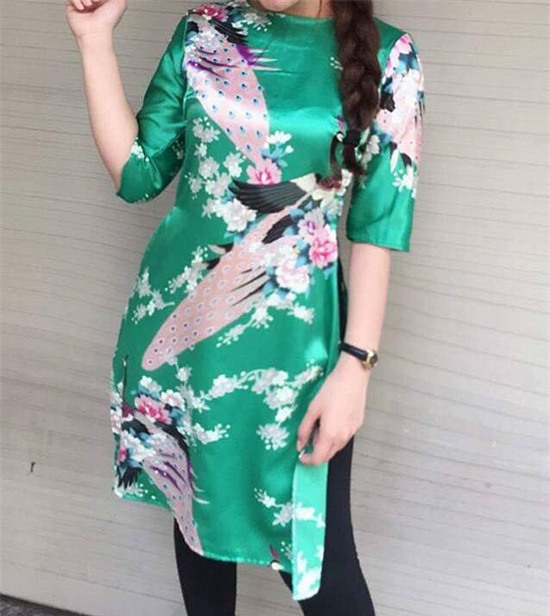 áo dài Tết