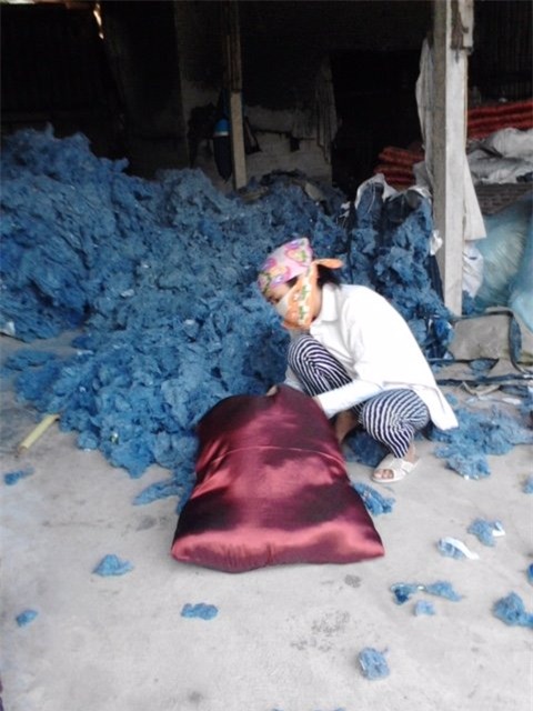 làng nghề, chăn đệm, hàn quốc, hà tính, hàng nhái, thương hiệu,