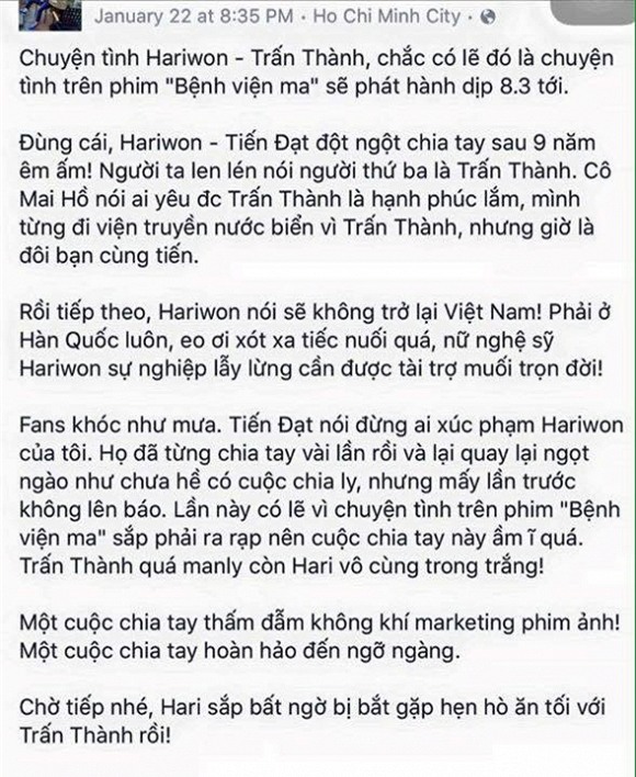 Sao Việt PR cho phim 3