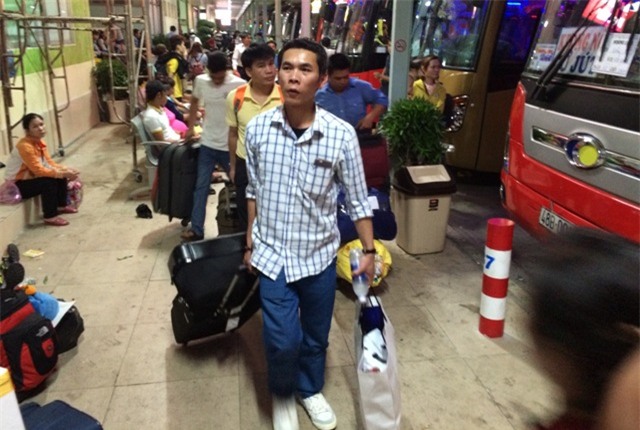 tàu xe, cuối năm, tết