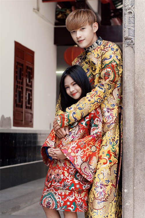 mau nhi noi tieng sai gon sieu ca tinh khi mac ao dai - 4